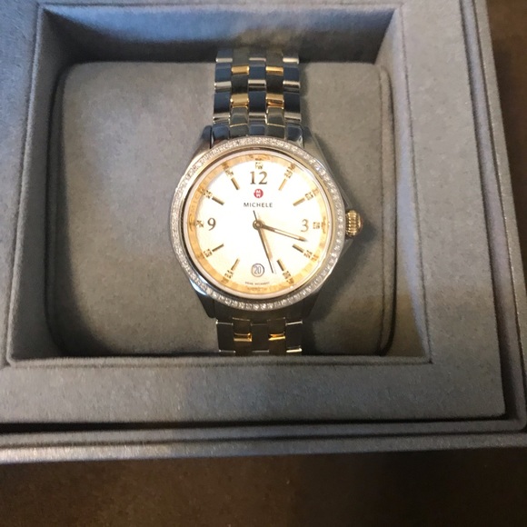 Michele Belmore Diamond watch - Picture 2 of 11